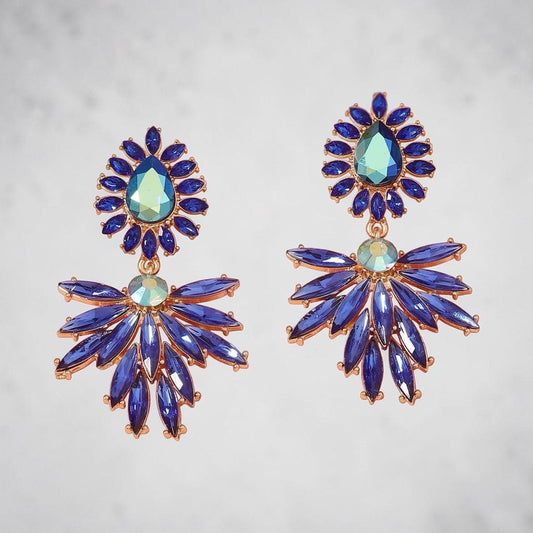 Luna Statement Drop Earrings - Calilo Australia