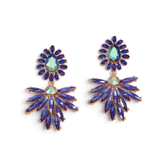 Luna Statement Drop Earrings - Calilo Australia
