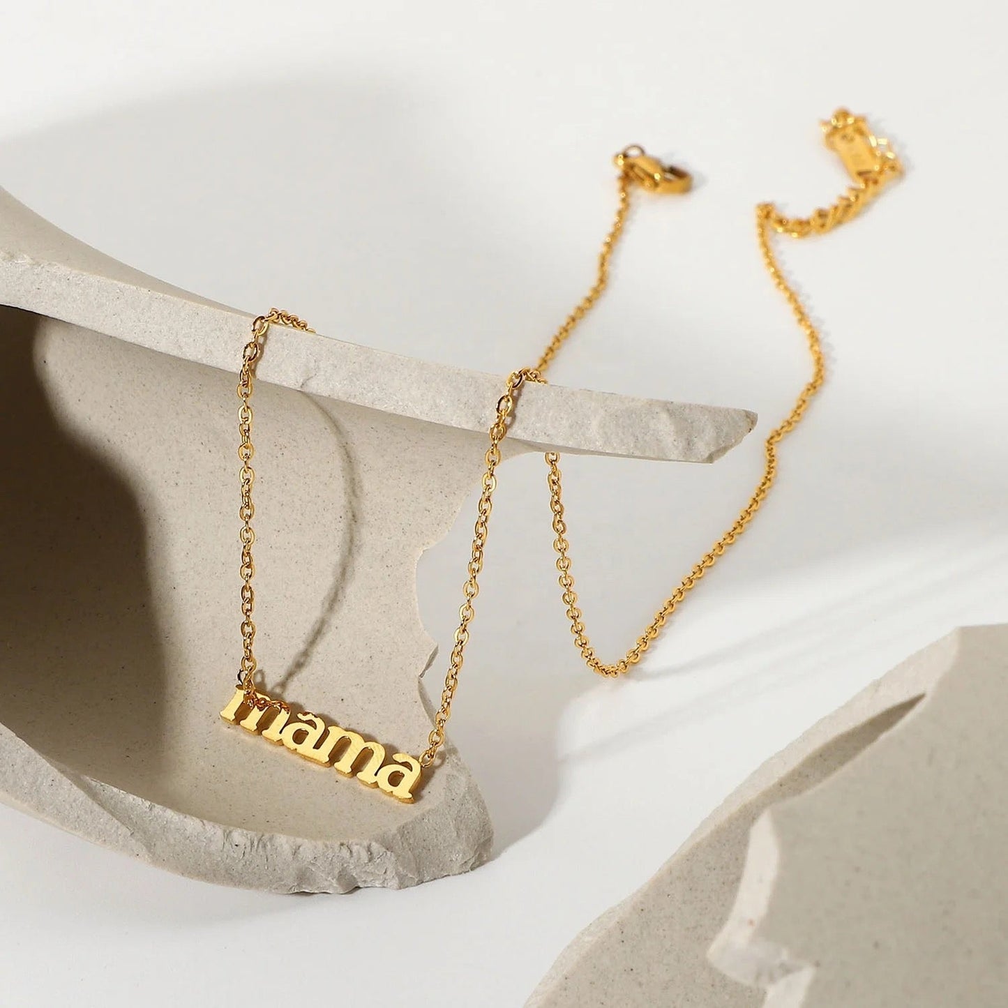 Mama Gold Necklace - Calilo Australia