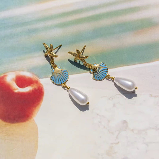 Margot Pearl Earrings - Calilo Australia