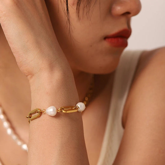 Paris Pearl Bracelet - Calilo Australia