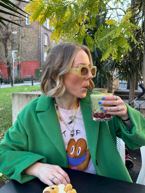 Amelia Natural Multicolour Stone Necklace