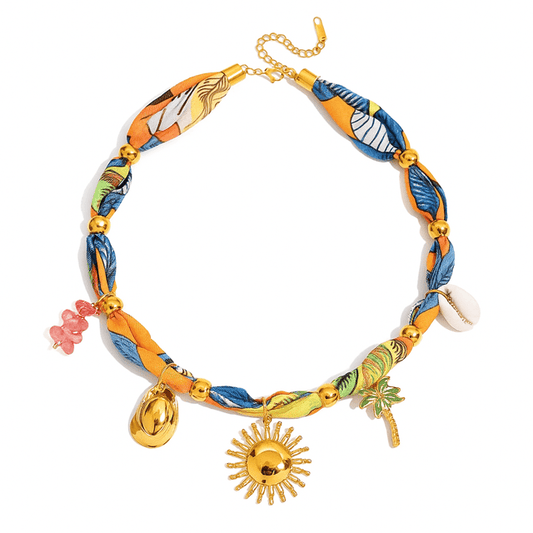 Rosalie Charm Necklace - Calilo Australia