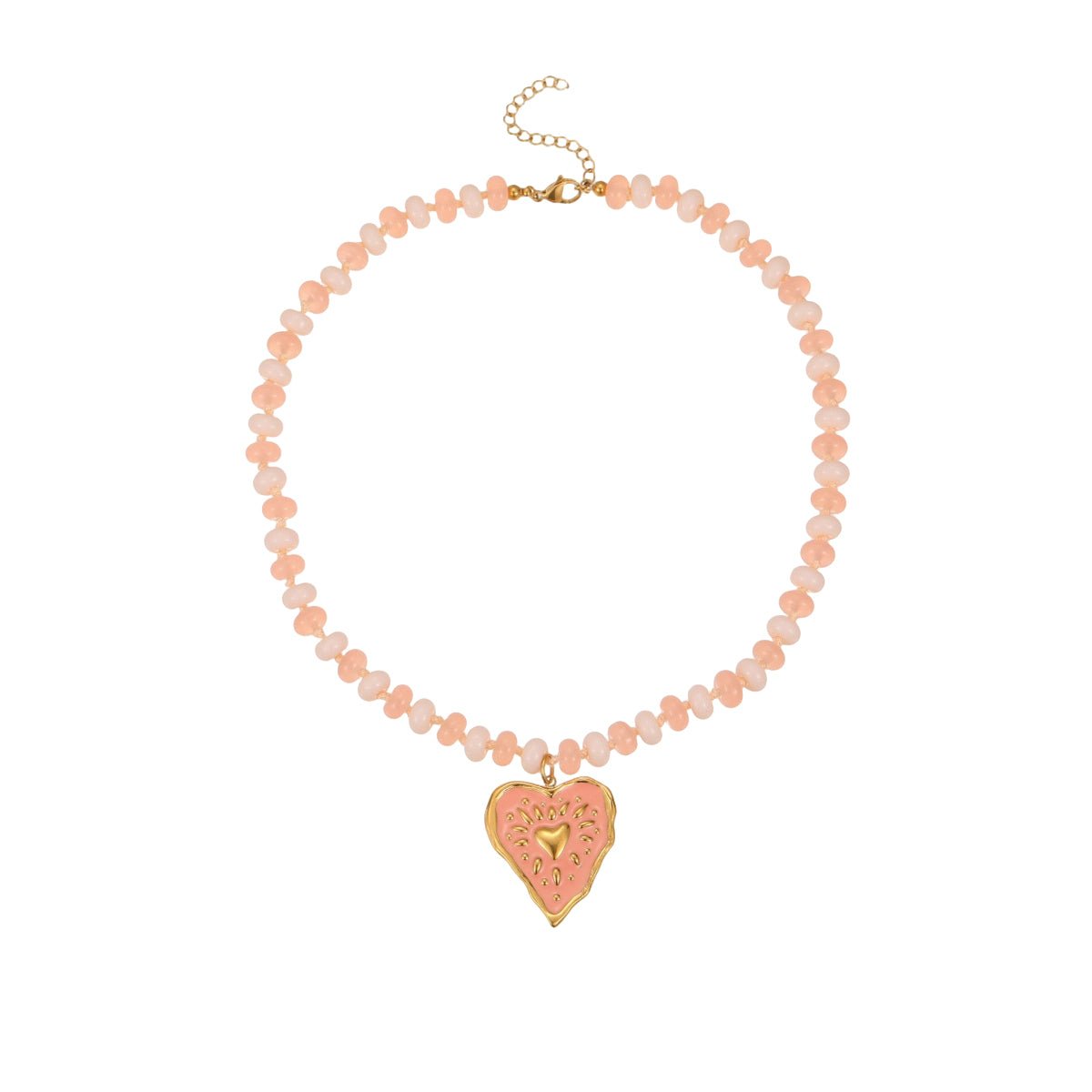Rosé Amour Necklace - Calilo Australia