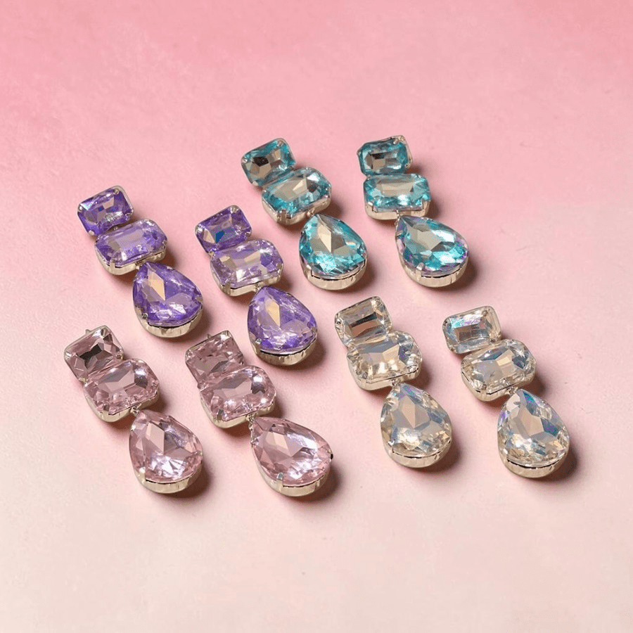 Sapphire Nights Earrings - Calilo Australia