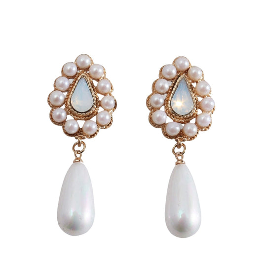 Sara Pearl Earrings - Calilo Australia