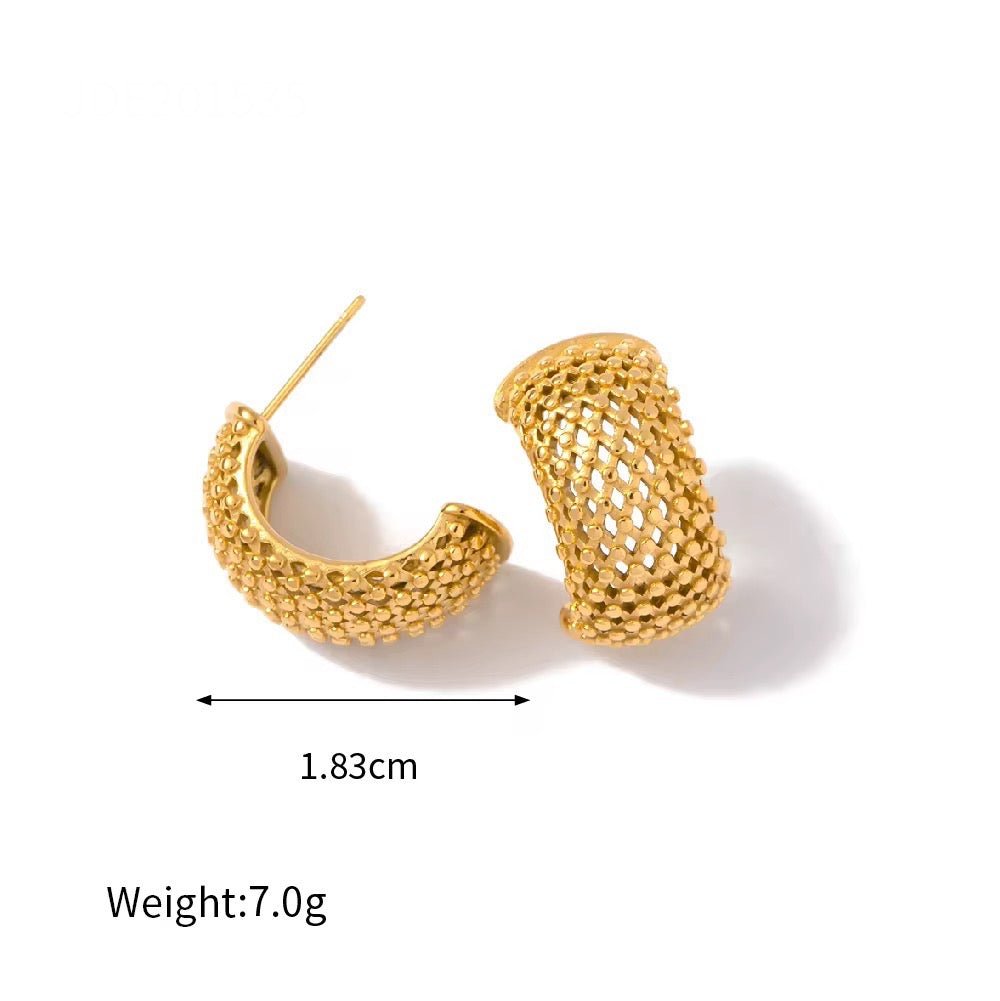 Sarah Gold Earrings - Calilo Australia