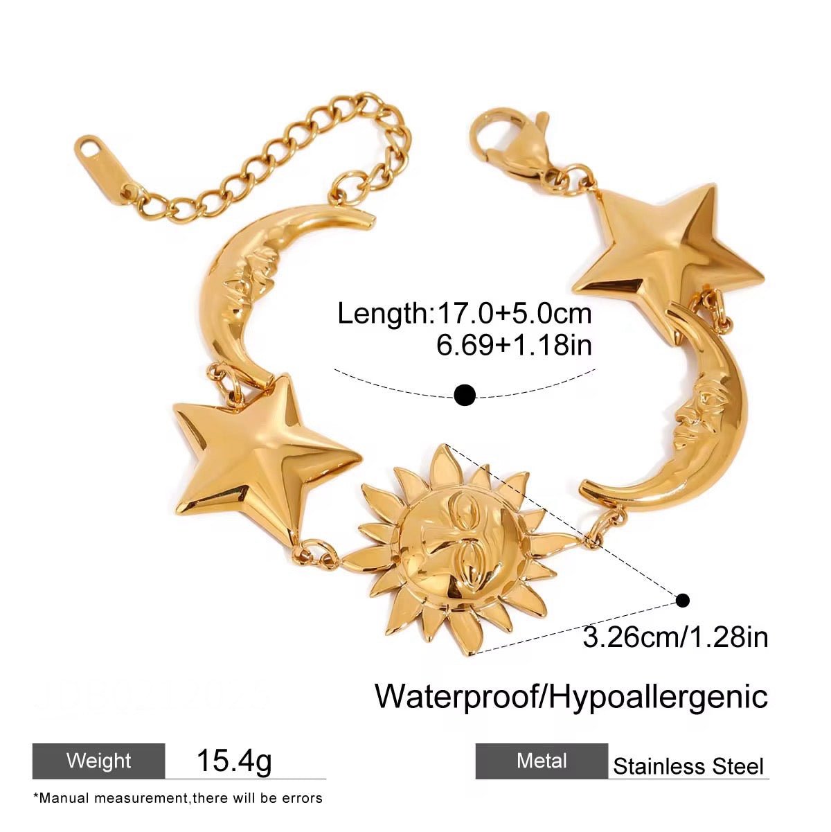 Selene Gold Bracelet - Calilo Australia