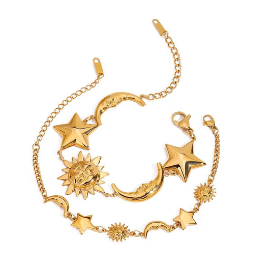Selene Gold Bracelet - Calilo Australia