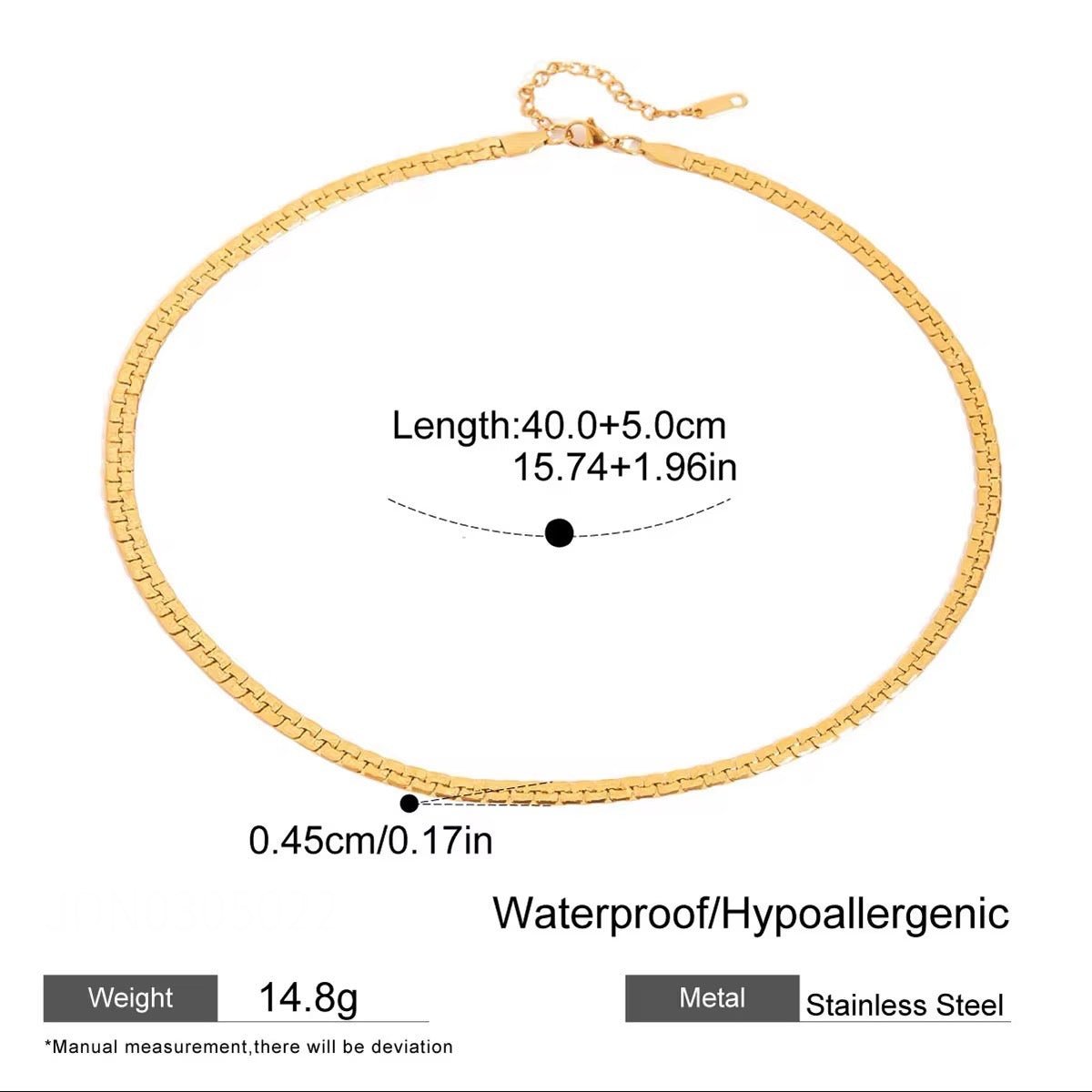 Sienna Satin Chain Necklace - Calilo Australia