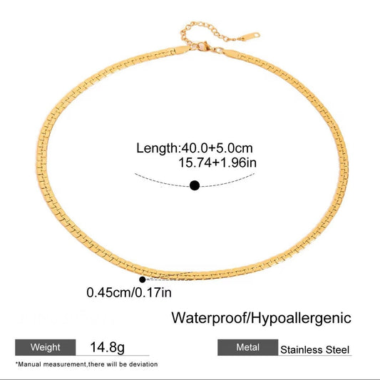 Sienna Satin Chain Necklace - Calilo Australia