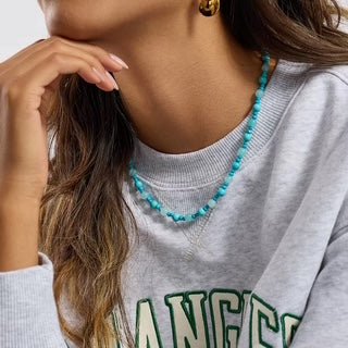 Sienna Turquoise Beaded Necklace - Calilo Australia