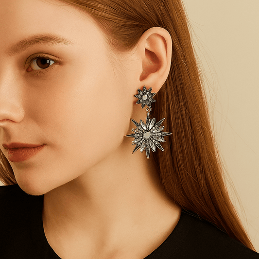 Starlight Statement Earrings - Calilo Australia