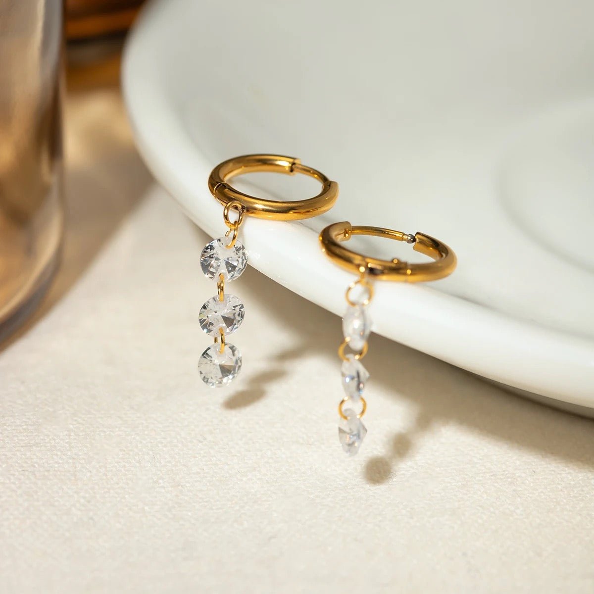 Summer Zircon Earrings - Calilo Australia
