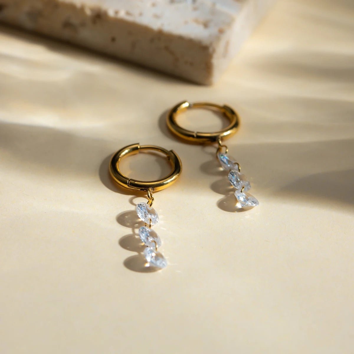 Summer Zircon Earrings - Calilo Australia