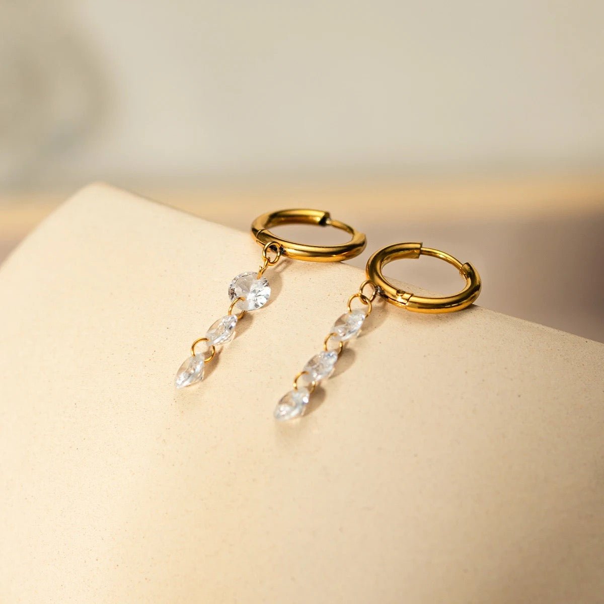 Summer Zircon Earrings - Calilo Australia