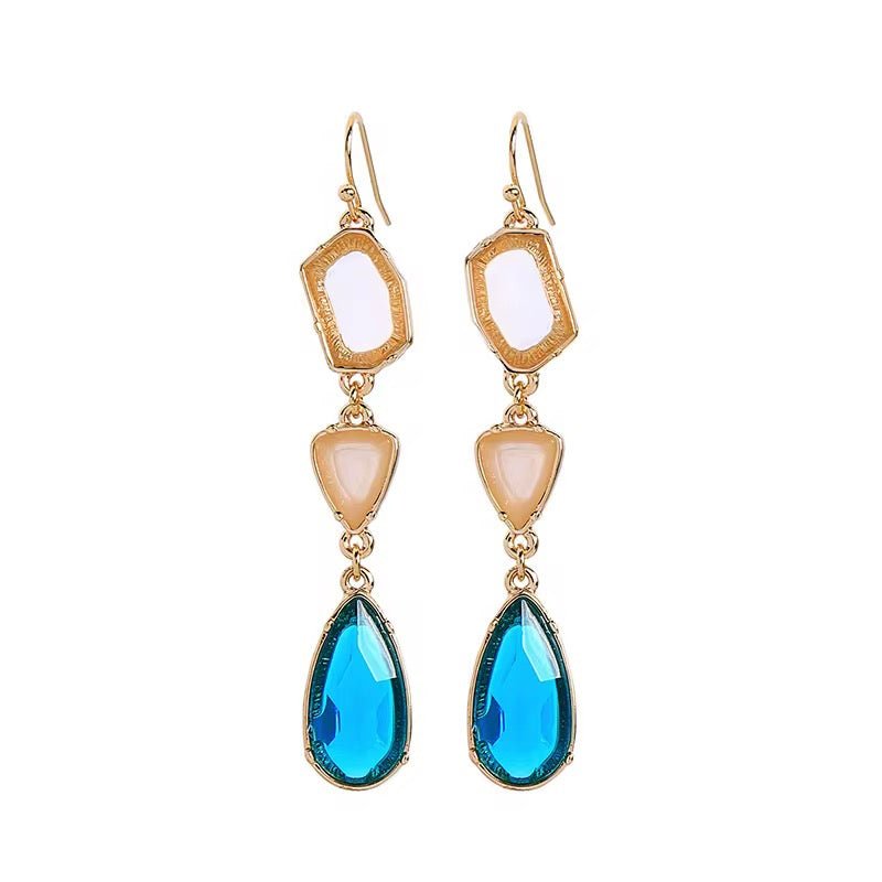 Tennille Sapphire Glow Earrings - Calilo Australia