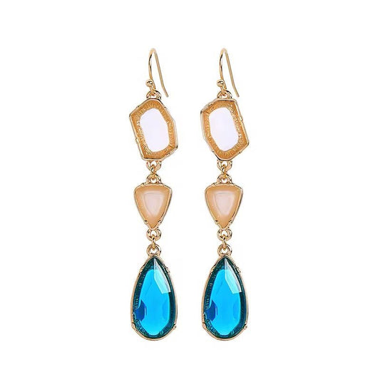 Tennille Sapphire Glow Earrings - Calilo Australia