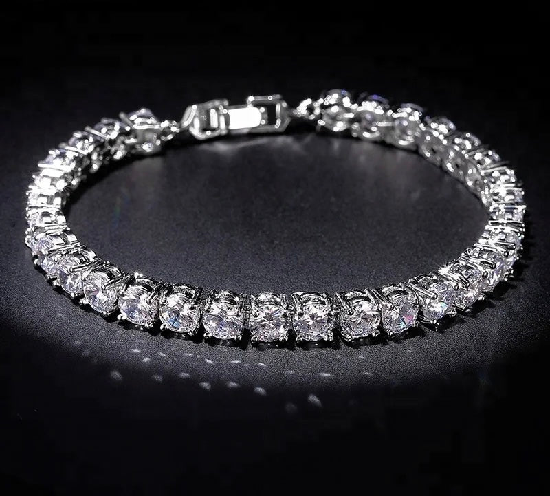 Tennis Bracelet 5mm AAA Zircon stones - Calilo Australia