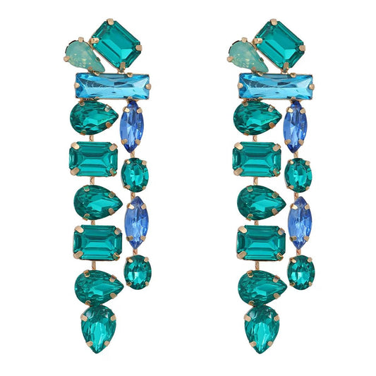 Tia Blue Earrings - Calilo Australia