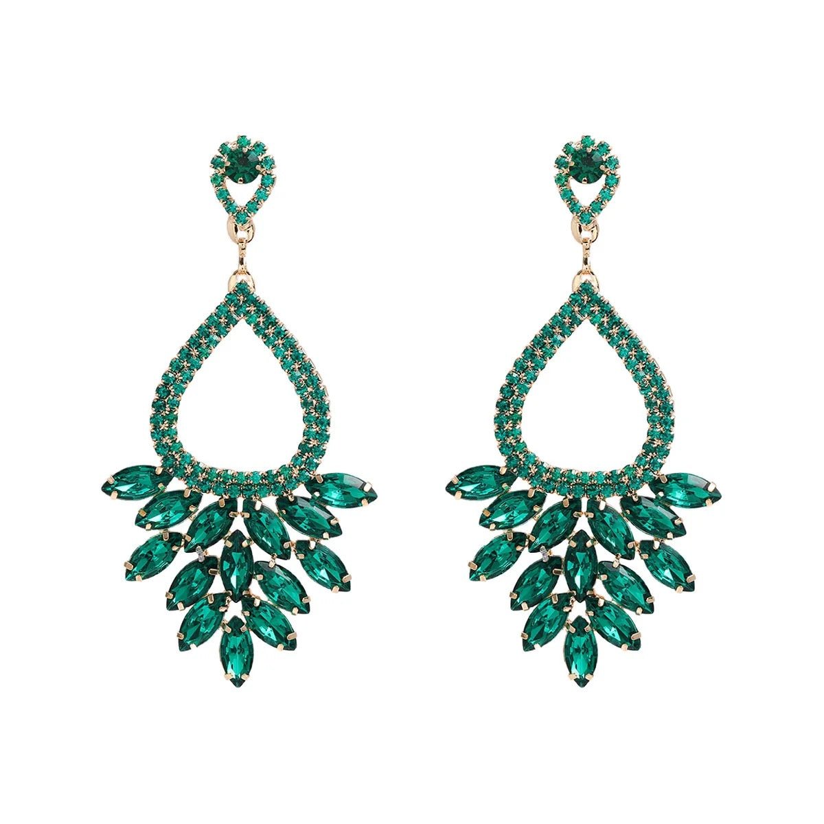 Tia Green Earrings - Calilo Australia