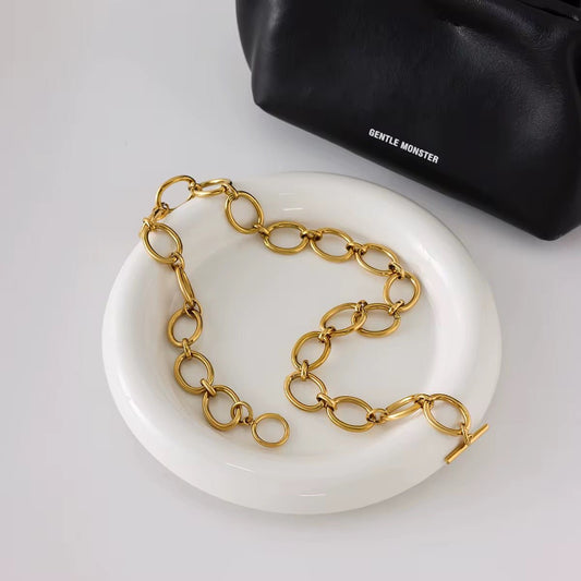 Valencia Bold Link Chain Necklace - Calilo Australia