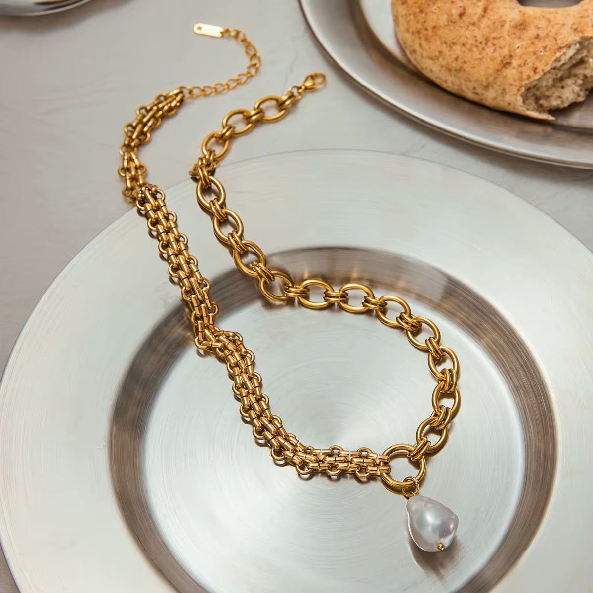 Victoria Pearl Drop Necklace - Calilo Australia