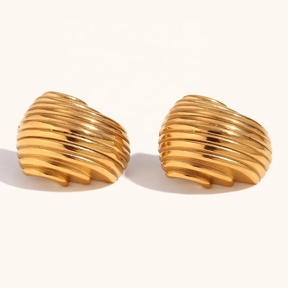 Amaira Gold Earrings - Coco & Cali