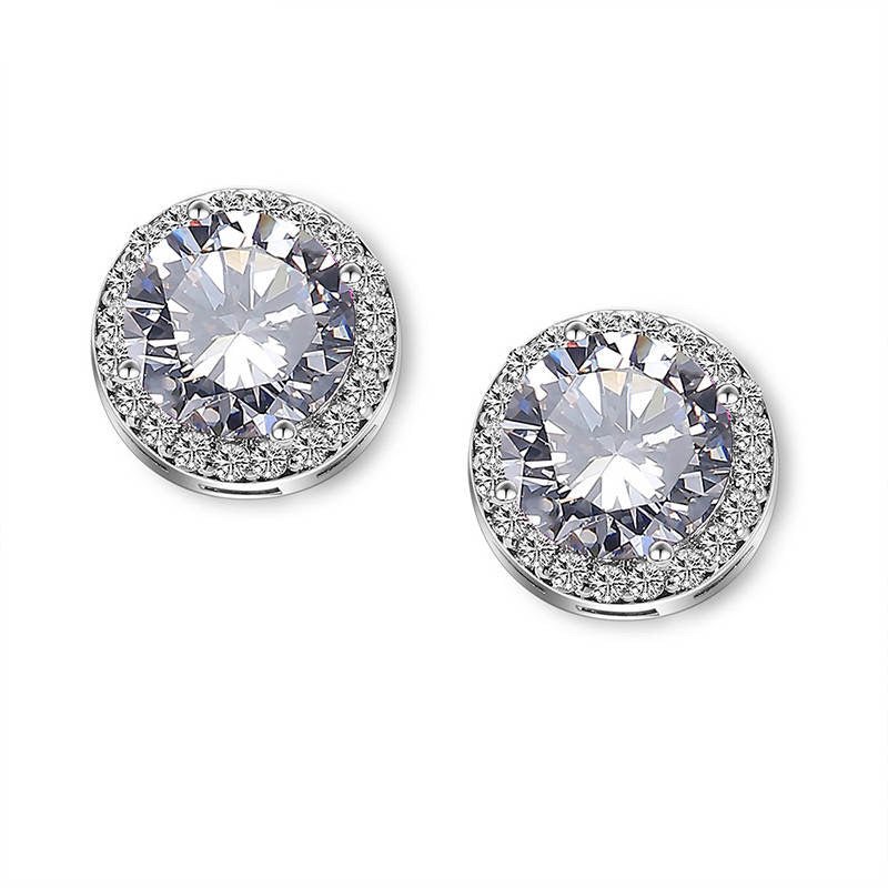 Angelic Diamond Stud Earrings - Coco & Cali