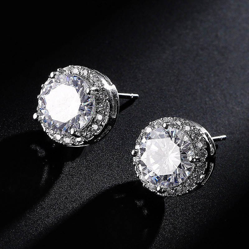 Angelic Diamond Stud Earrings - Coco & Cali