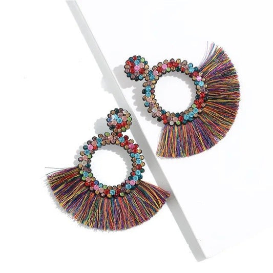 Georgina Multicolour Earrings - Coco & Cali