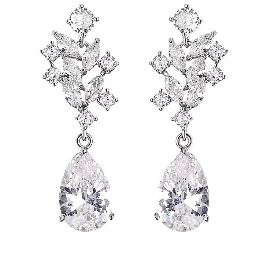 Hallie Tear Drop Earrings - Coco & Cali