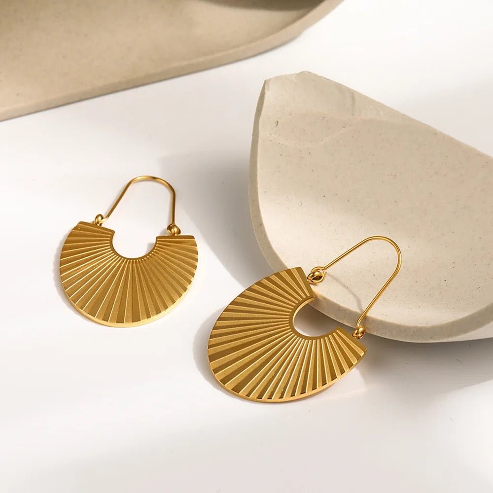 Irene Gold Earrings - Coco & Cali