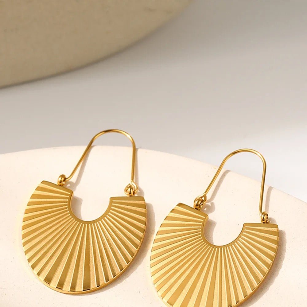 Irene Gold Earrings - Coco & Cali