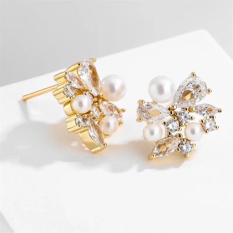 Kathryn Pearl Earrings - Coco & Cali