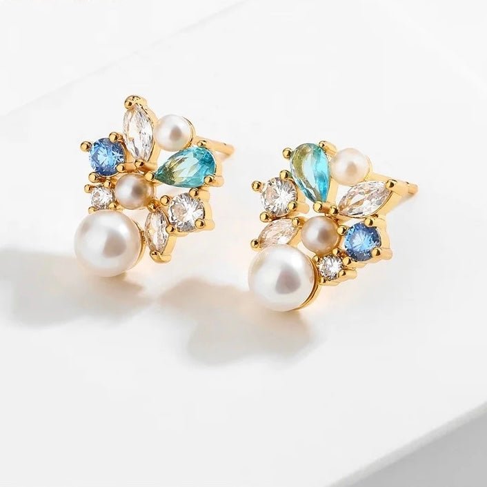 Kathryn Pearl Earrings - Coco & Cali