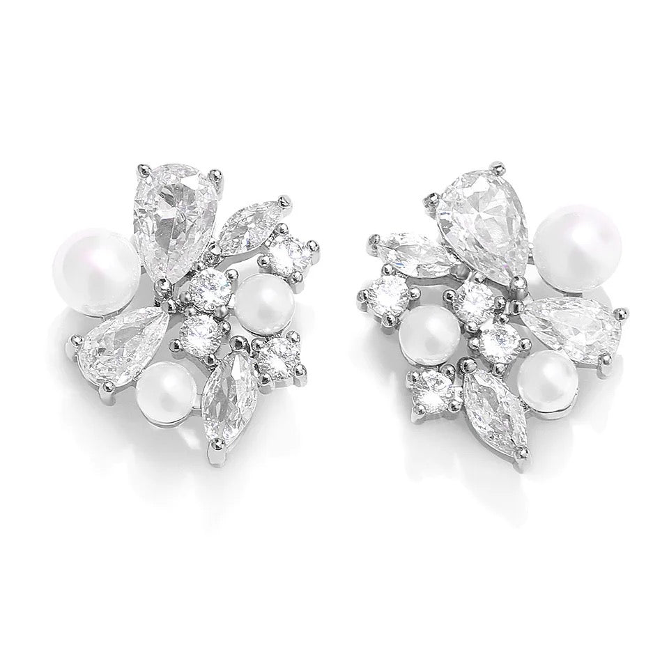 Kathryn Pearl Earrings - Coco & Cali