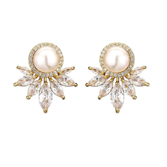 Lorna Gold Earrings - Coco & Cali