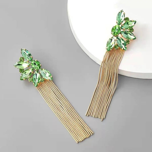 Michelle Green Earrings - Coco & Cali