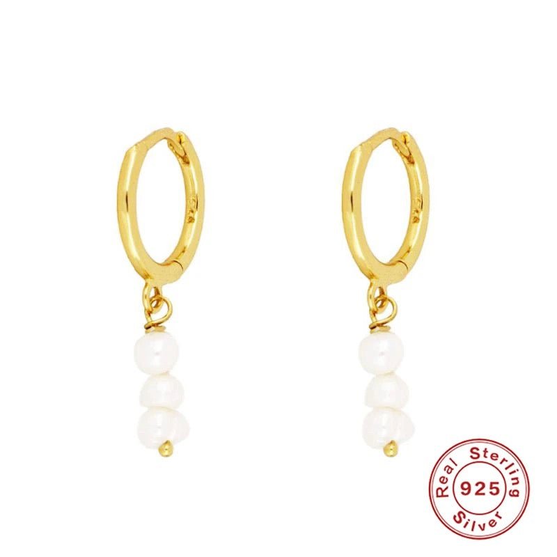 Myra Pearl Drop Earrings - Coco & Cali