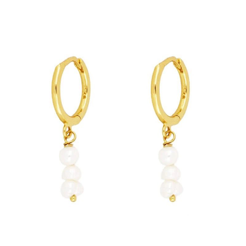 Myra Pearl Drop Earrings - Coco & Cali