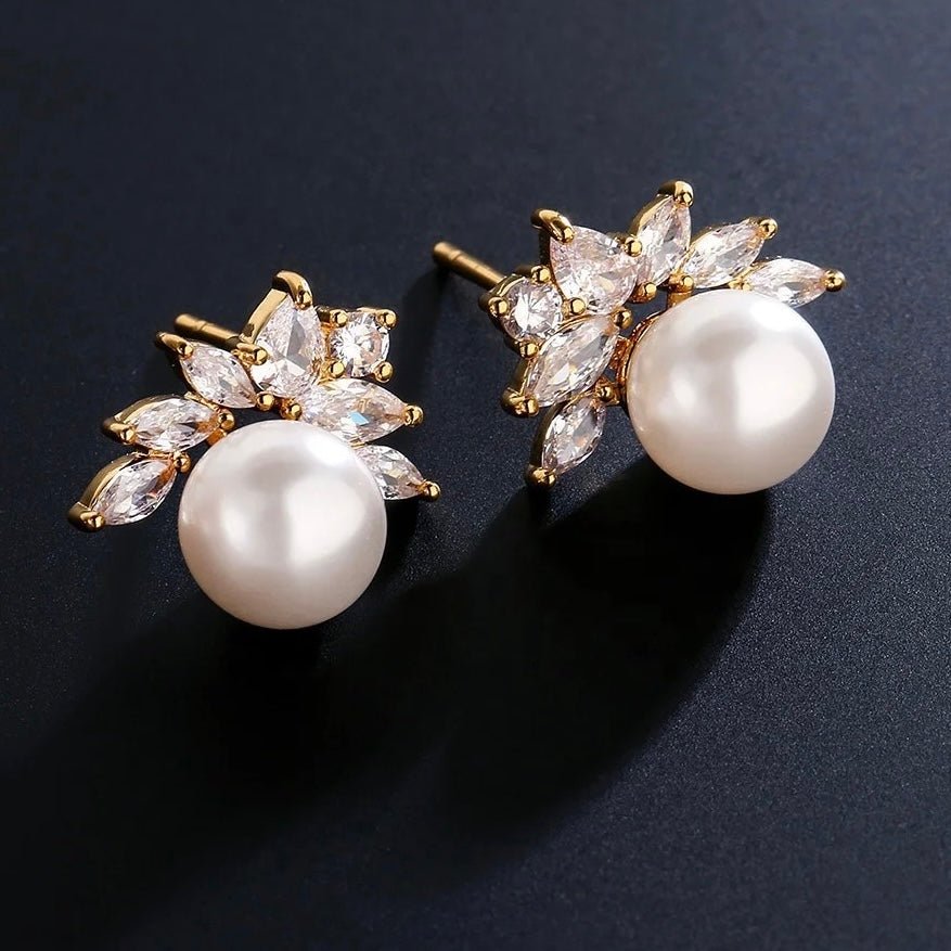 Paris Pearl Earrings - Coco & Cali