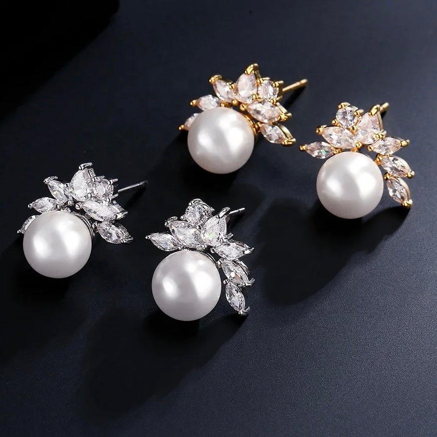 Paris Pearl Earrings - Coco & Cali