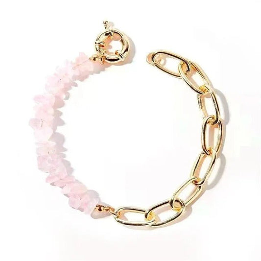 Rose Quartz Bracelet - Coco & Cali