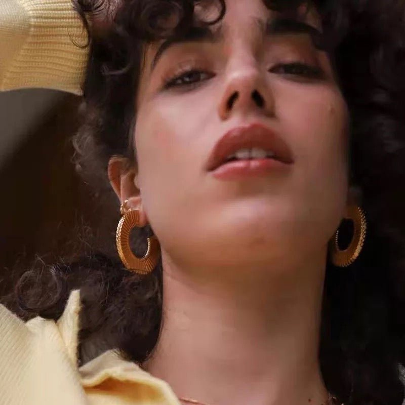 Zara Hoop Earrings - Coco & Cali