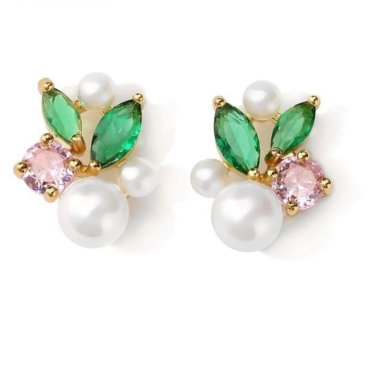 Zoe Pearl Earrings - Coco & Cali