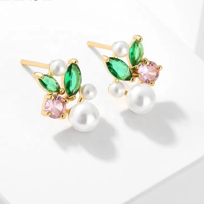 Zoe Pearl Earrings - Coco & Cali